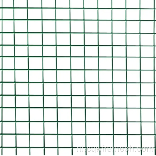 Groene PVC gecoate draadnasrol